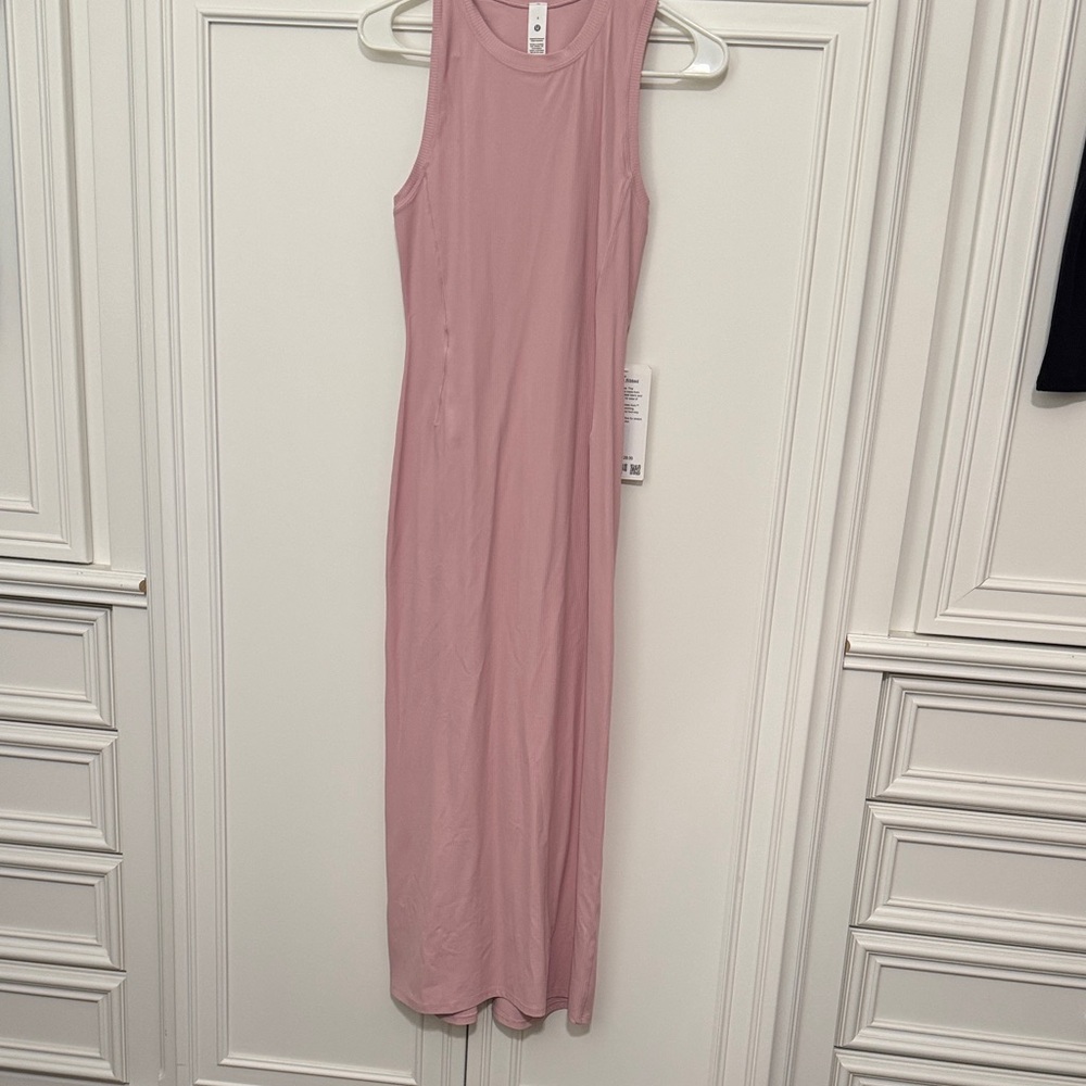 Lululemon aligned ribbed midi Dress